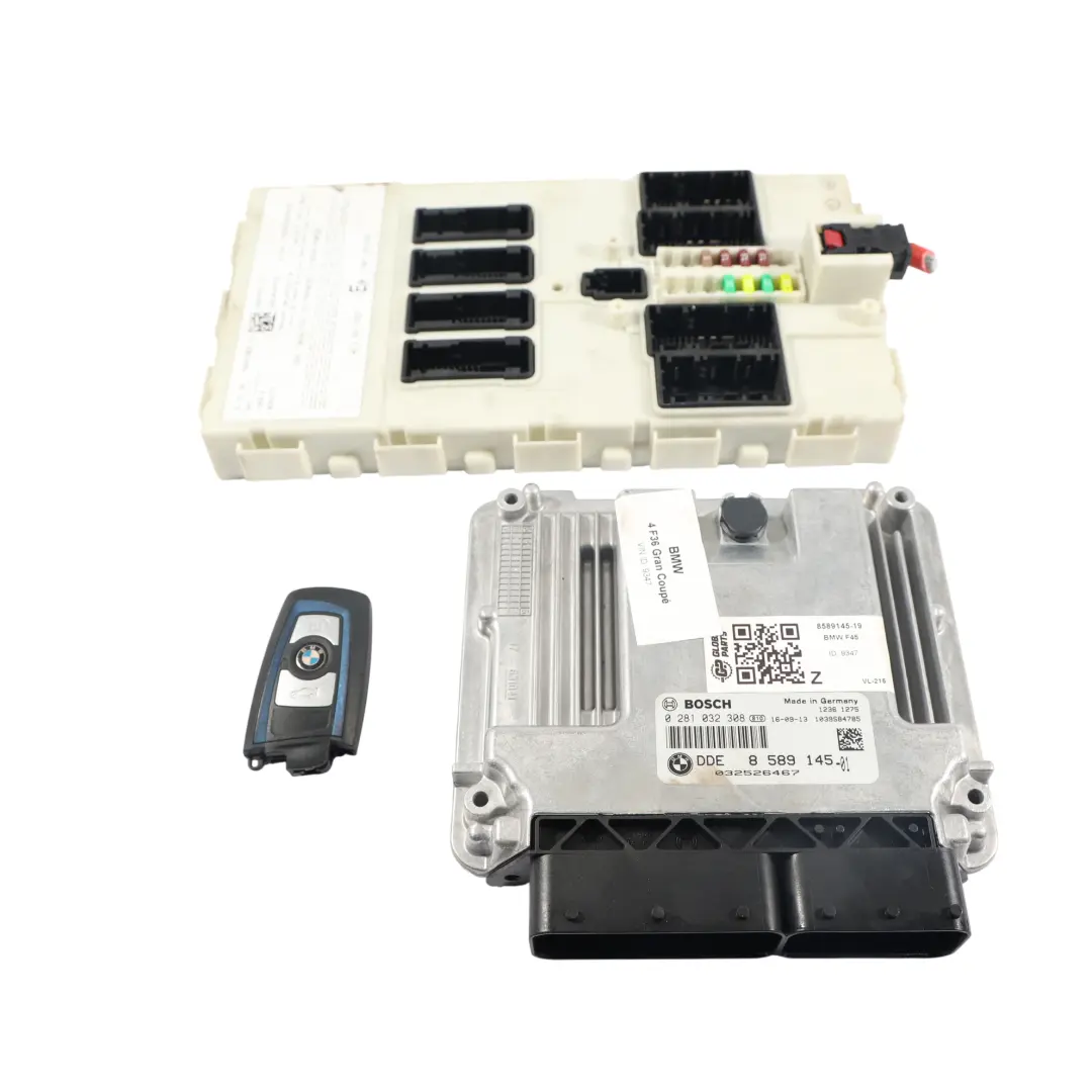B47 Unidad Control Motor ECU KIT Diesel Automático para BMW F36 420d con número de pieza 8589145 BMW F36 420d B47 Unidad Control Motor ECU KIT Diesel Automático - SKU 8589145-19 - Número de pieza 8589145