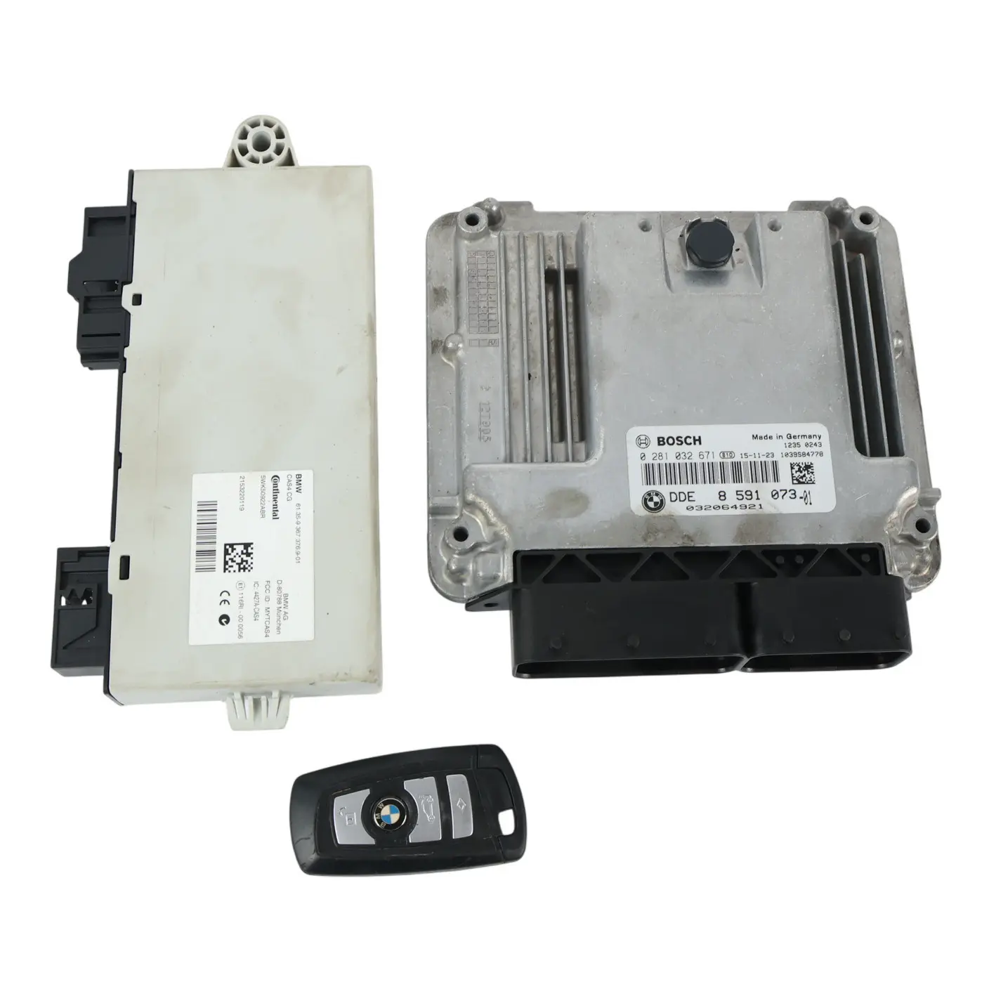 BMW F10 F11 LCI 520d B47 190HP Kit ECU Motore DDE 8591073 CAS4 Automatico