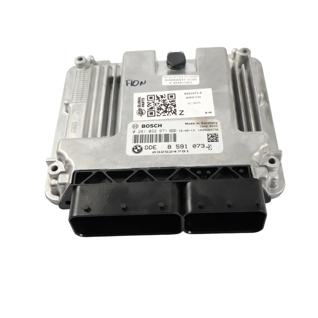 BMW F20 F30 LCI 120d 320d B47 190HP Komputer Silnika Automat - SKU 8591073-5 - Numer Części 8591073