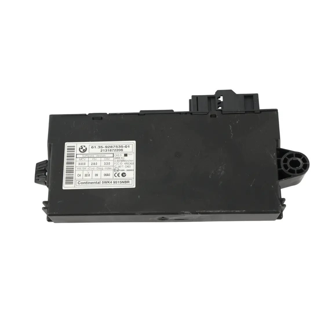 Mini Cooper R56 LCI R58 N16 1.6 122HP Kit ECU Motor DME CAS 3 + Llave - SKU 8617050-6 - Número de pieza 8617050