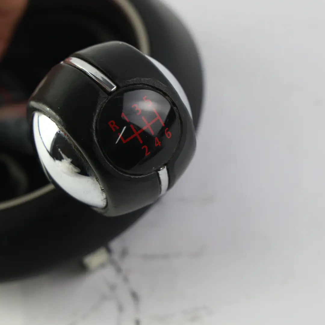 Mini F56 Cabrio F57 Gałka Zmiany Biegów 6-Biegowa Sport Skórzana - SKU 8618524 - Numer Części 8618524