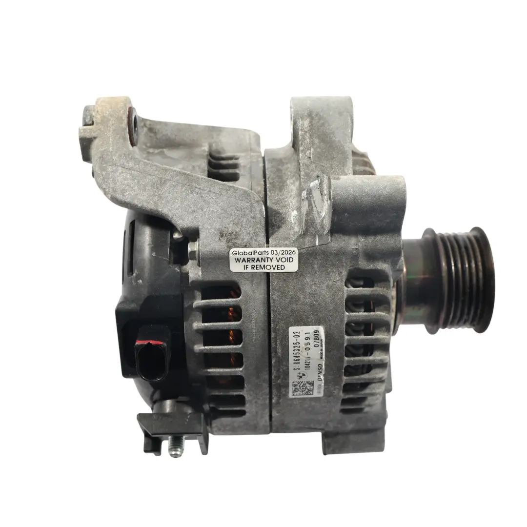 B38 B48 Motore benzina Alternatore Generatore 180A per BMW F20 F30 F32 F34 con numero di parte 8645325 BMW F20 F30 F32 F34 B38 B48 Motore benzina Alternatore Generatore 180A - SKU 8645325-1 - Numero di parte 8645325