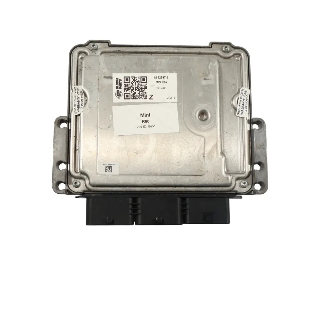 Mini Cooper R60 ALL4 N18 122 HP Moduł DME Benzyna Automat - SKU 8652747-2 - Numer Części 8652747