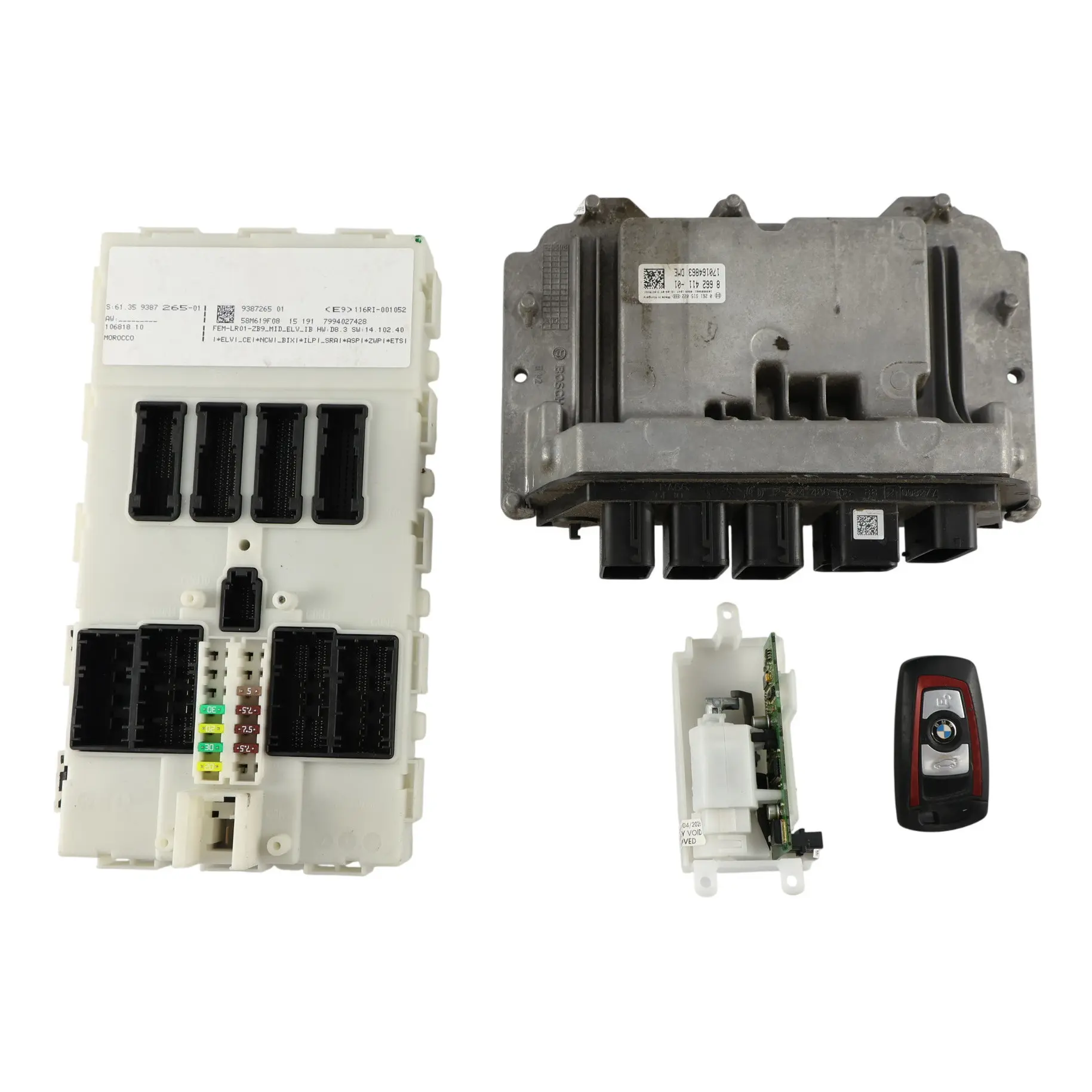 BMW F20 LCI 118i B38 136HP Kit Centralina Motore DME 8662411 Manuale
