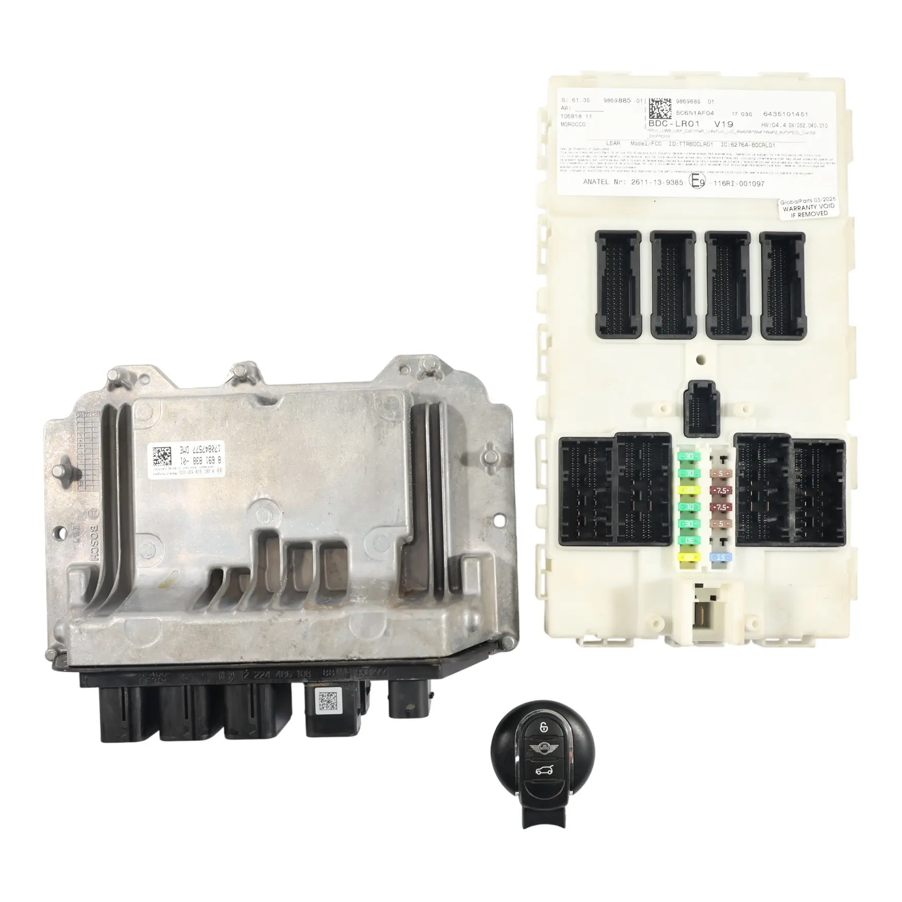 Mini F54 F55 F57 B38 136HP Benzina Centralina Motore Kit DME 8691838 Manuale