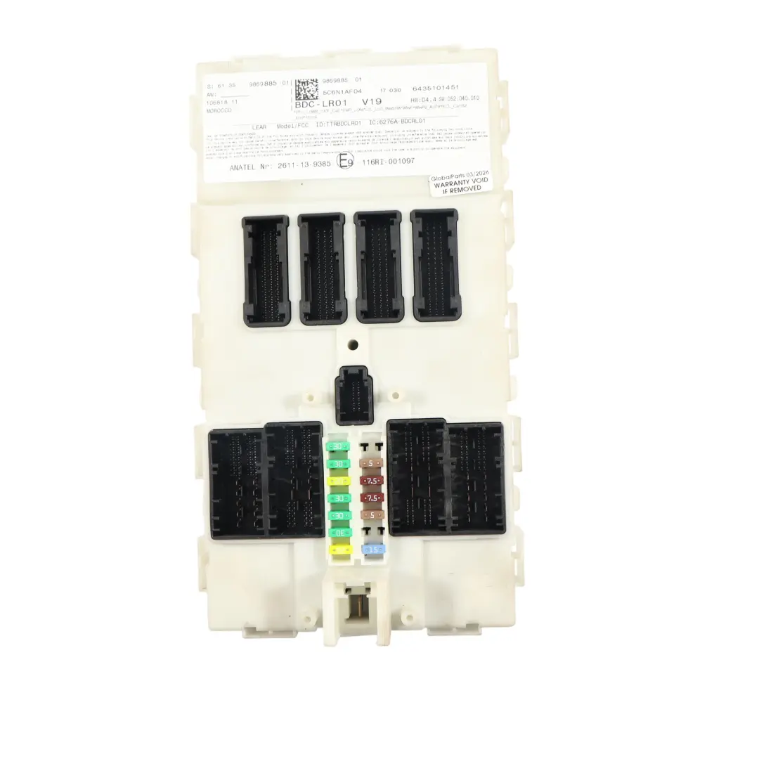 Mini F54 F55 F57 B38 136HP Gasolina Kit ECU Control Motor DME Manual - SKU 8691838-3 - Número de pieza 8691838