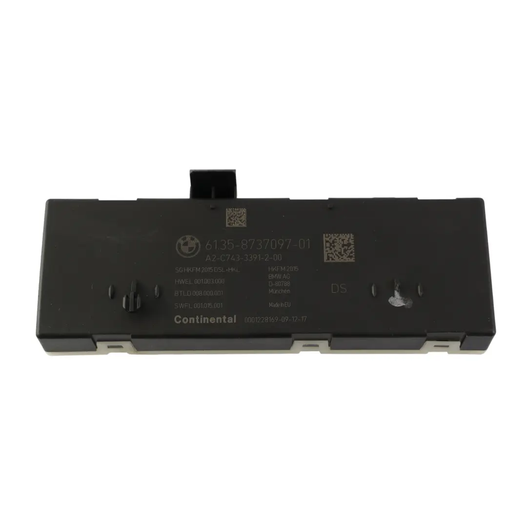 BMW G30 G31 Módulo Unidad Control Portón ECU - SKU 8737097-1 - Número de pieza 8737097