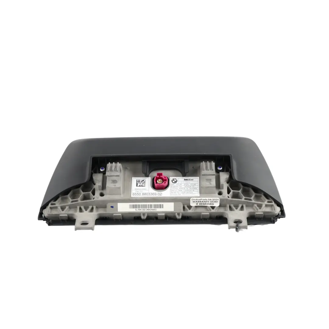 BMW X1 F48 Ecran de contrôle tableau bord Ecran d'information central NAV 6,5" - SKU 8803369 - Numéro de pièce 8803369