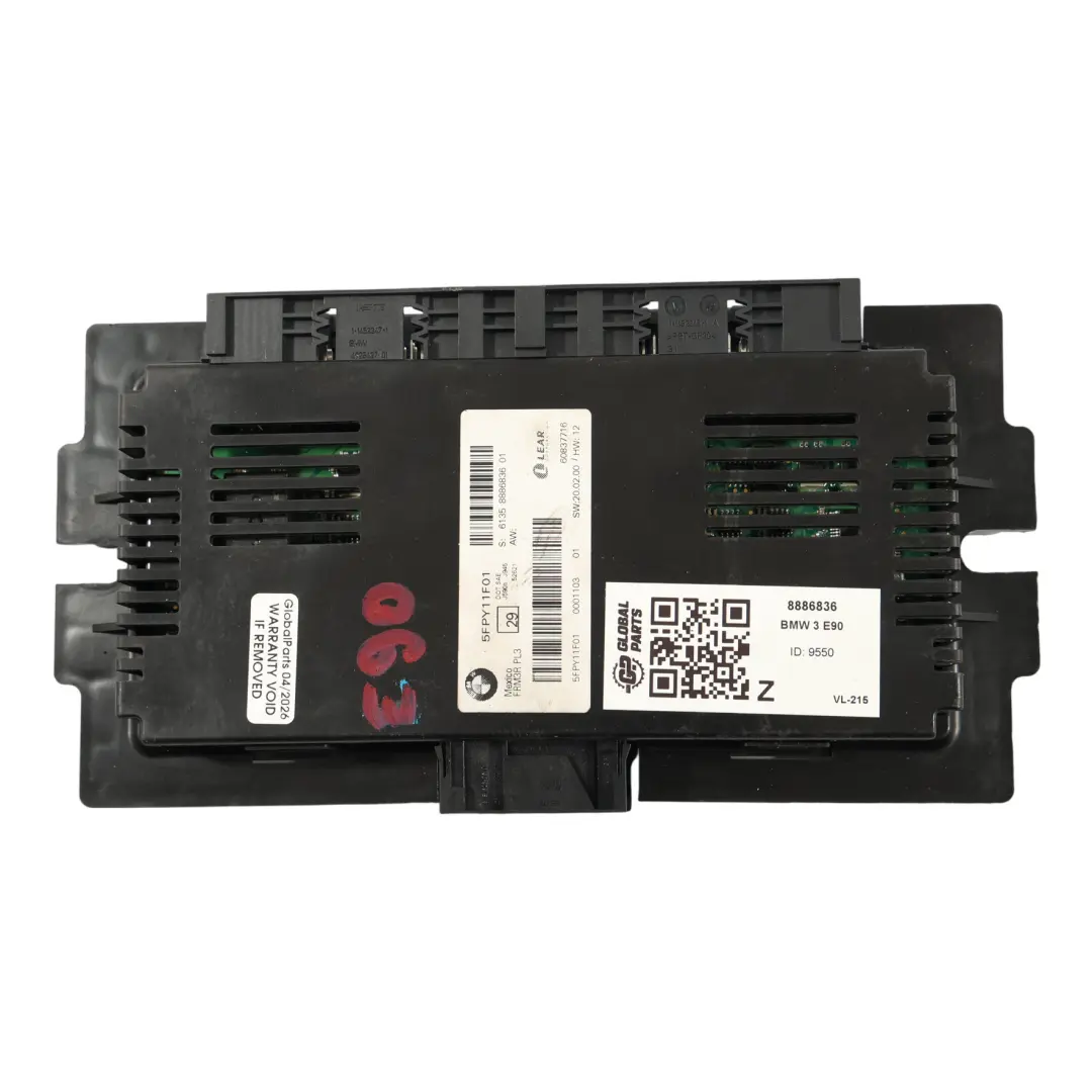 BMW E87 E90 E84 E89 Module Contrôle Éclairage Habitacle - SKU 8886836 - Numéro de pièce 8886836