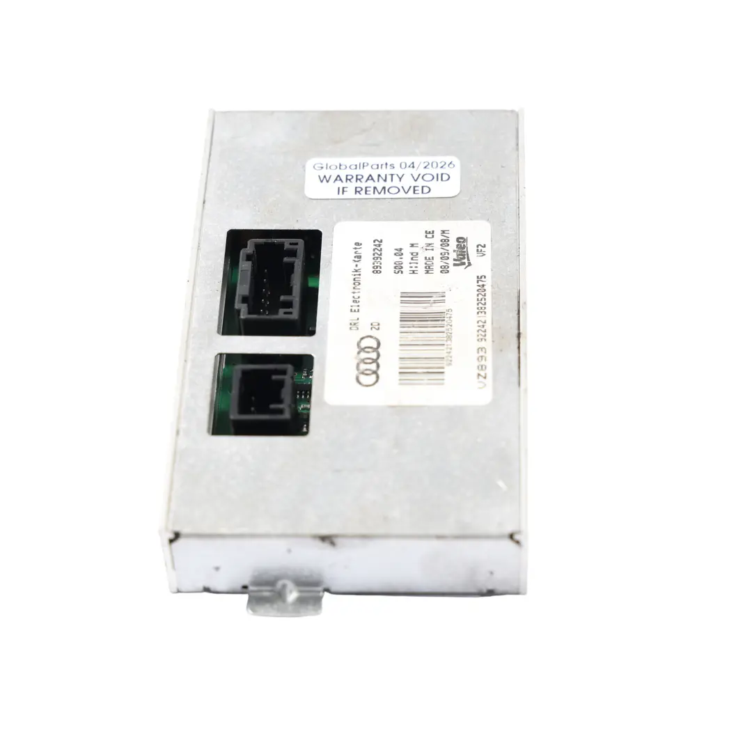 Audi A5 8T Módulo ECU Luces Diurnas Faro - SKU 89392242 - Número de pieza 89392242