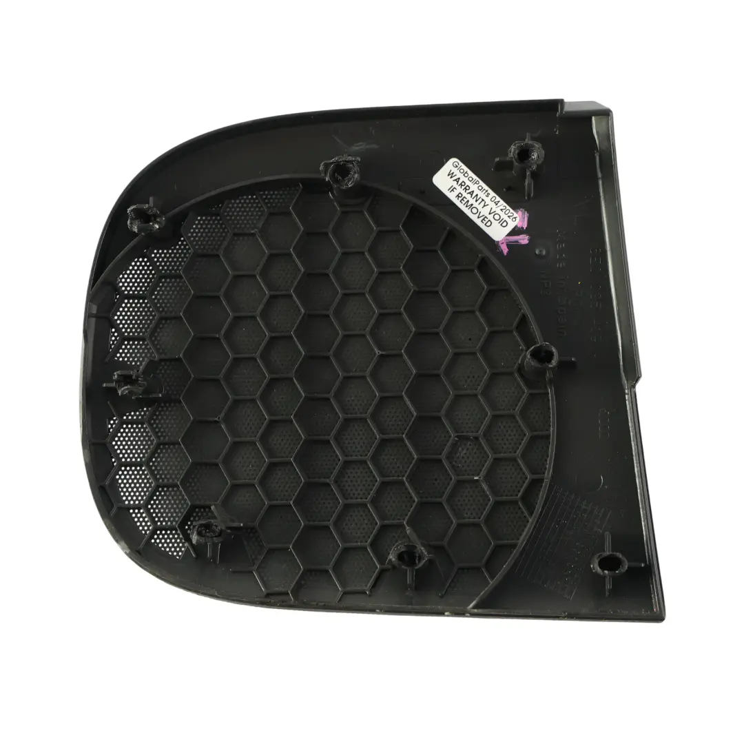 Cache Haut-Parleur Bose Garniture Porte Noir Avant Gauche pour Audi A4 B7 à propos du numéro de pièce 8E0035419A Audi A4 B7 Cache Haut-Parleur Bose Garniture Porte Noir Avant Gauche - SKU 8E0035419A - Numéro de pièce 8E0035419A