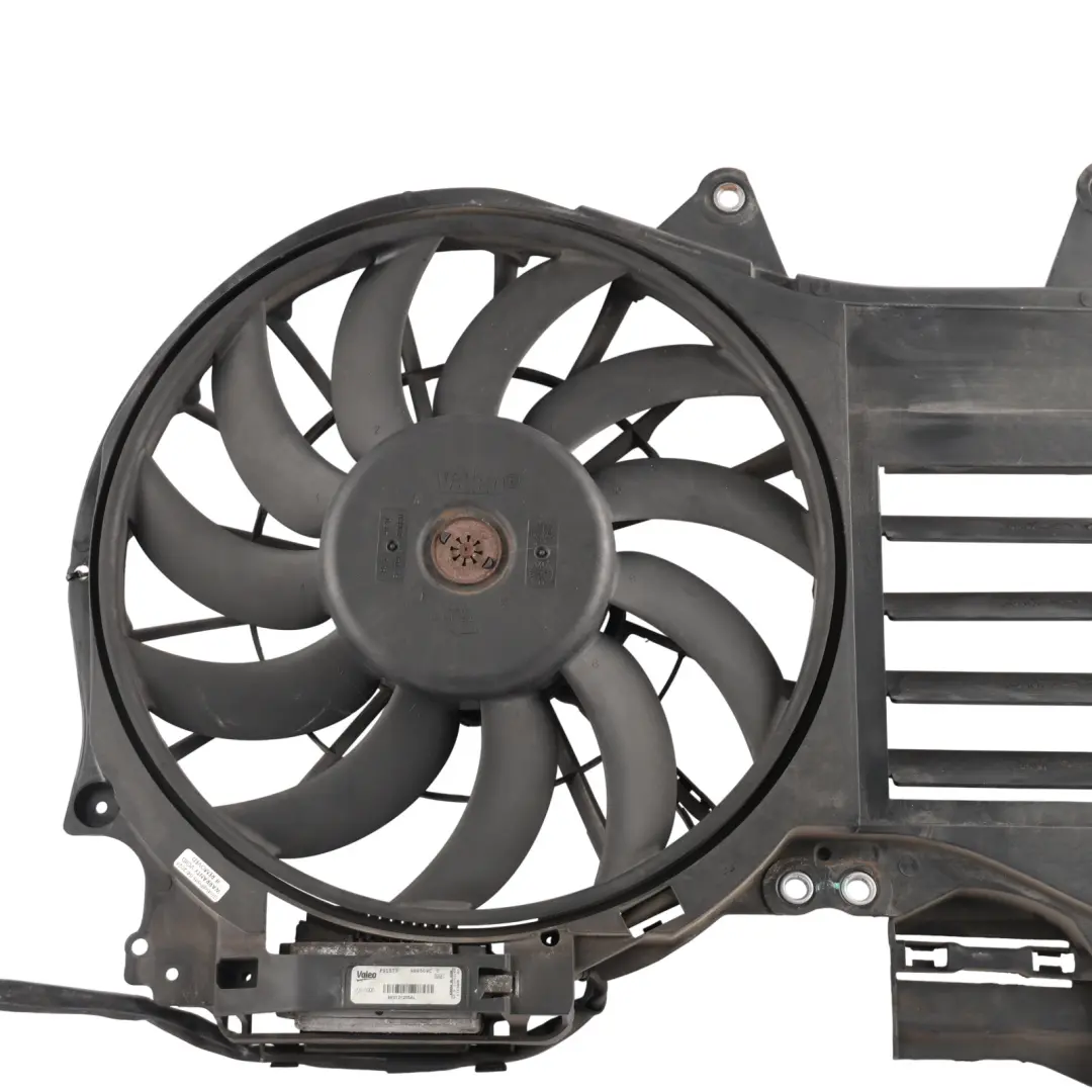 Audi A4 B7 Engine Radiator Cooling Fan Motor Shroud 2.0 TDI - SKU 8E0121207E-2 - Part number 8E0121207E