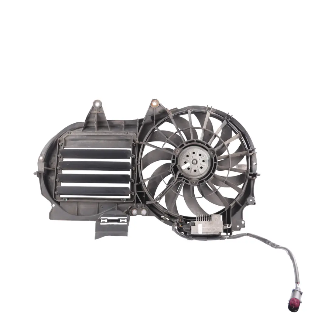 Radiator Cooling Fan Motor Shroud 2.0 TDI to Audi A4 B7 Engine with Part number 8E0121207E Audi A4 B7 Engine Radiator Cooling Fan Motor Shroud 2.0 TDI - SKU 8E0121207E-2 - Part number 8E0121207E