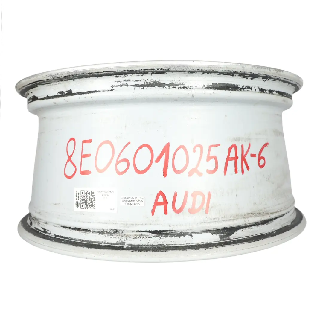 Audi A4 B7 Srebrna Felga Aluminiowa 18" ET:43 8J - SKU 8E0601025AK-6 - Numer Części 8E0601025AK