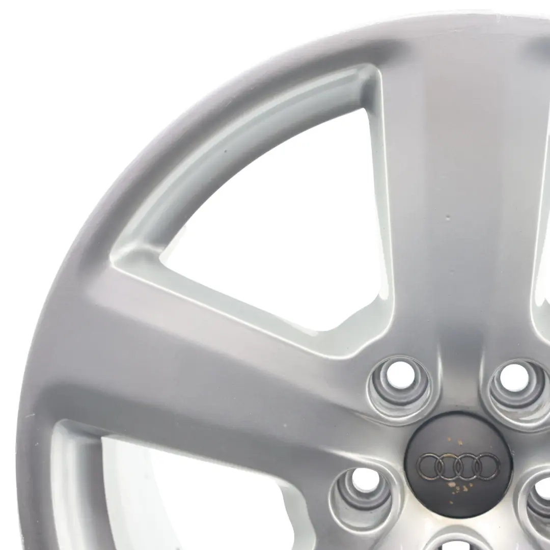 Audi A4 B7 Srebrna Felga Aluminiowa 18" ET:43 8J - SKU 8E0601025AK-6 - Numer Części 8E0601025AK
