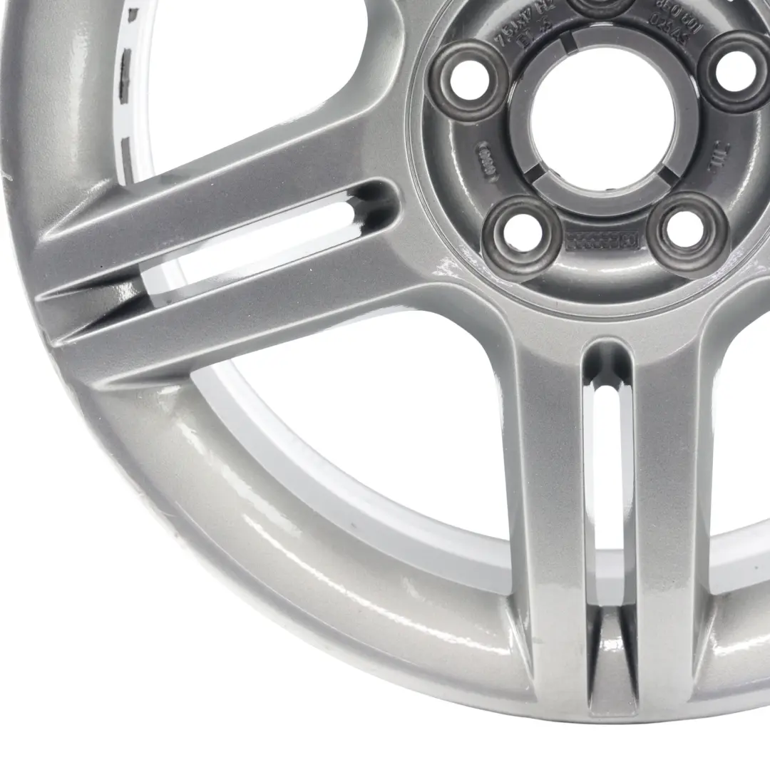 Rim Alloy Silver 17" ET:45 7,5J 5 Double Spoke to Audi A4 B7 Wheel with Part number 8E0601025AS Audi A4 B7 Wheel Rim Alloy Silver 17" ET:45 7,5J 5 Double Spoke - SKU 8E0601025AS-2 - Part number 8E0601025AS
