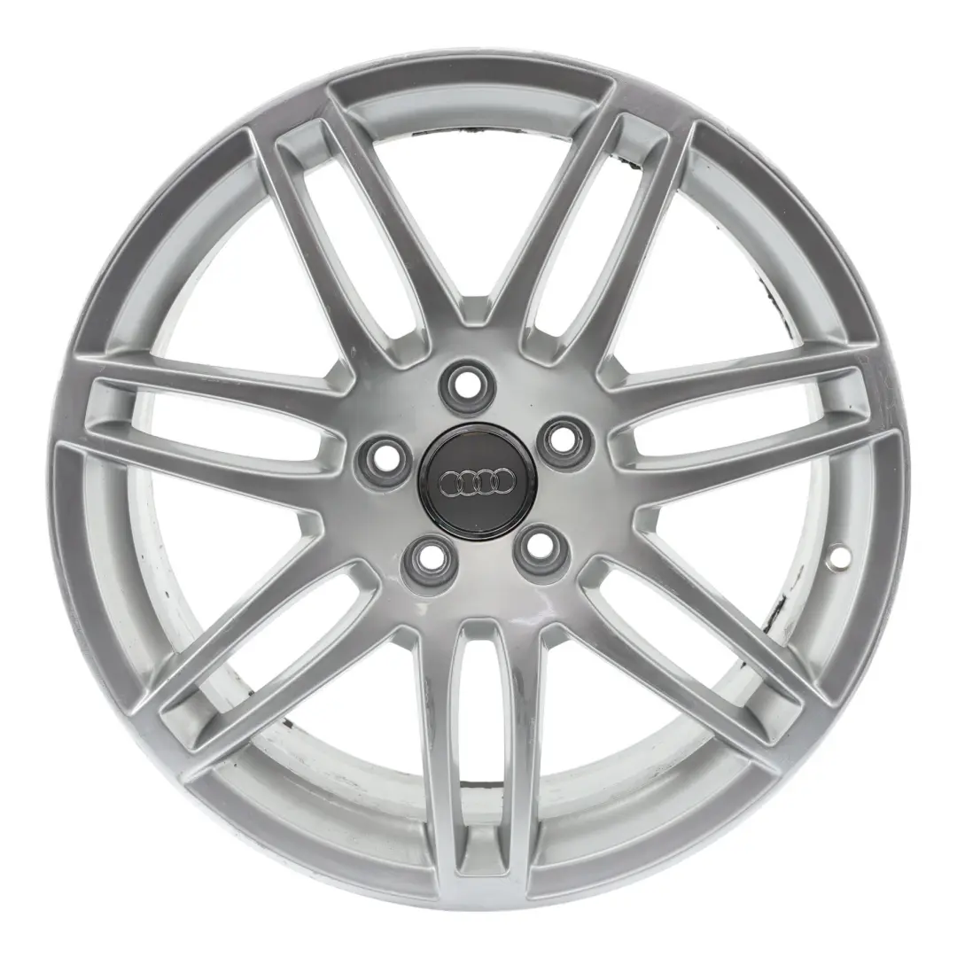 Jante Alliage Argent 18" 8J ET:43 pour Audi A4 B6 B7 à propos du numéro de pièce 8E0601025BA Audi A4 B6 B7 Jante Alliage Argent 18" 8J ET:43 - SKU 8E0601025BA-1 - Numéro de pièce 8E0601025BA