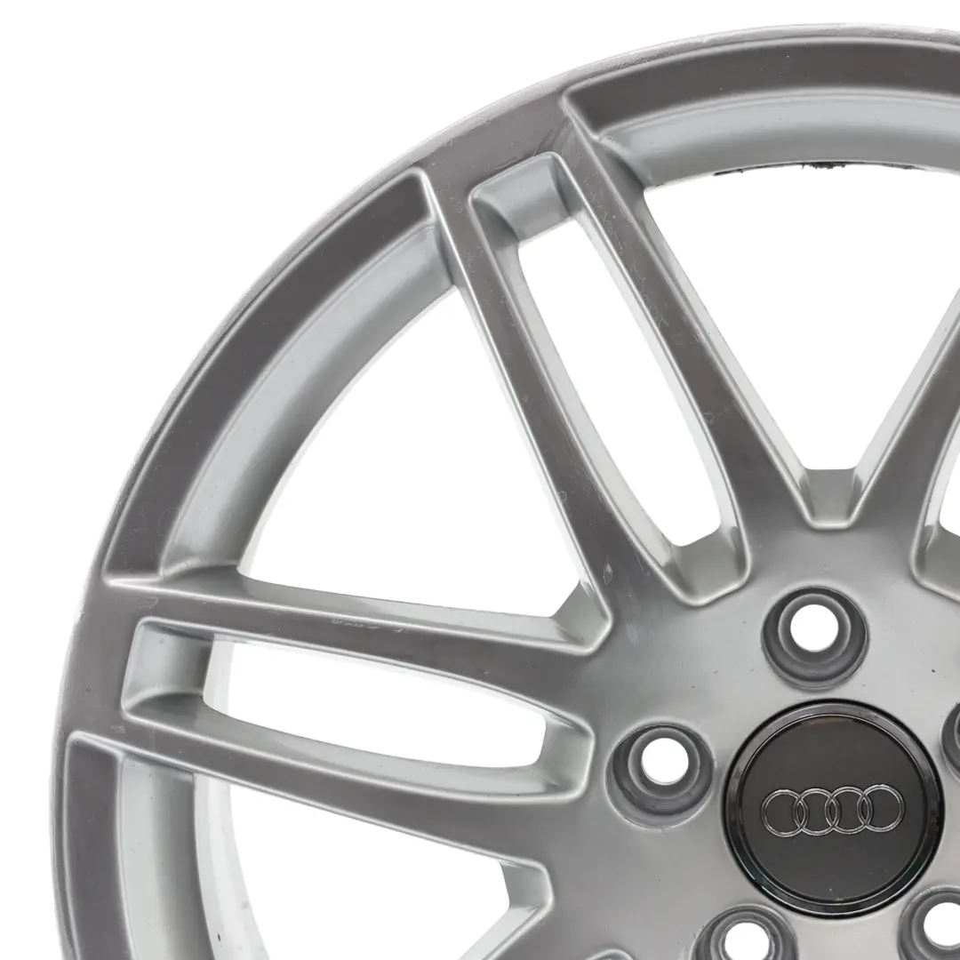 Audi A4 B6 B7 Llanta De Aleación Plata 18" 8J ET:43 - SKU 8E0601025BA-1 - Número de pieza 8E0601025BA