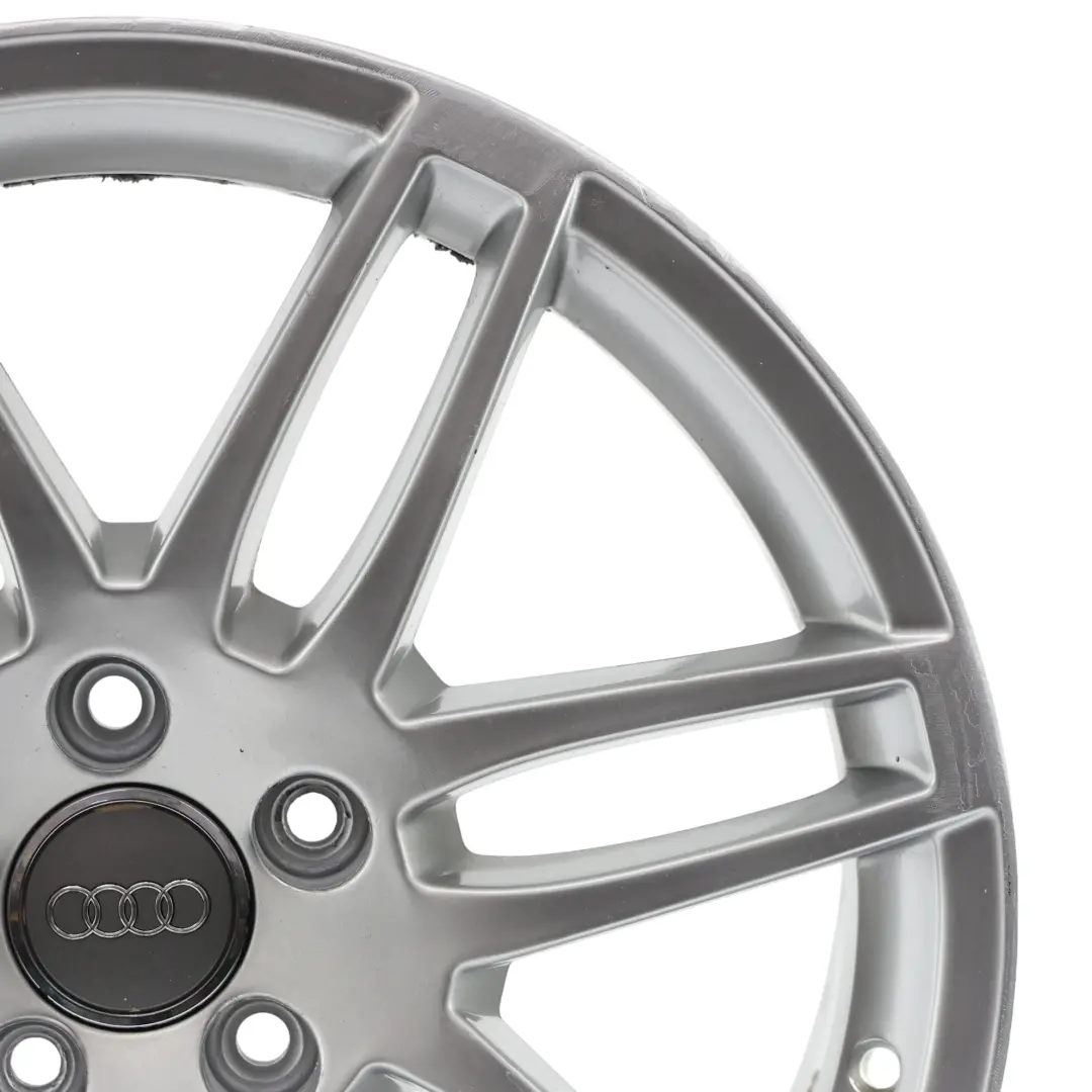 Felga Aluminiowa ET:43 Srebrna 18" 8J do Audi A4 B6 B7 o numerze 8E0601025BA Audi A4 B6 B7 Felga Aluminiowa ET:43 Srebrna 18" 8J - SKU 8E0601025BA-1 - Numer Części 8E0601025BA