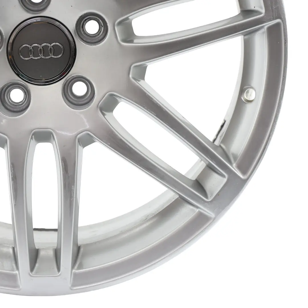 Cerchio In Lega Argento 18" 8J ET:43 per Audi A4 B6 B7 con numero di parte 8E0601025BA Audi A4 B6 B7 Cerchio In Lega Argento 18" 8J ET:43 - SKU 8E0601025BA-1 - Numero di parte 8E0601025BA