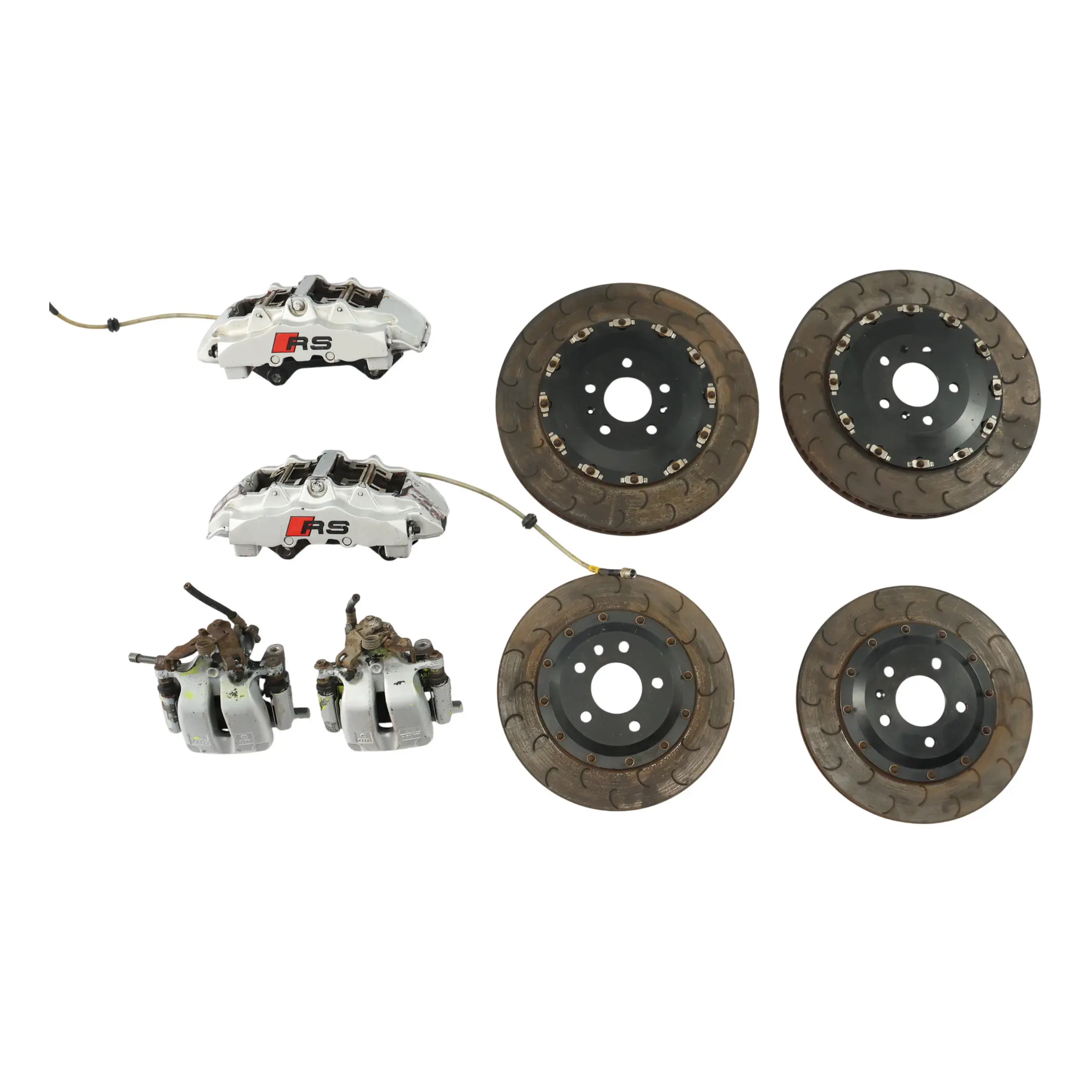 Audi Rs4 B7 8E 8H Pinza Freno Disco Freno 365X34MM 5/112 Set 8E0615107