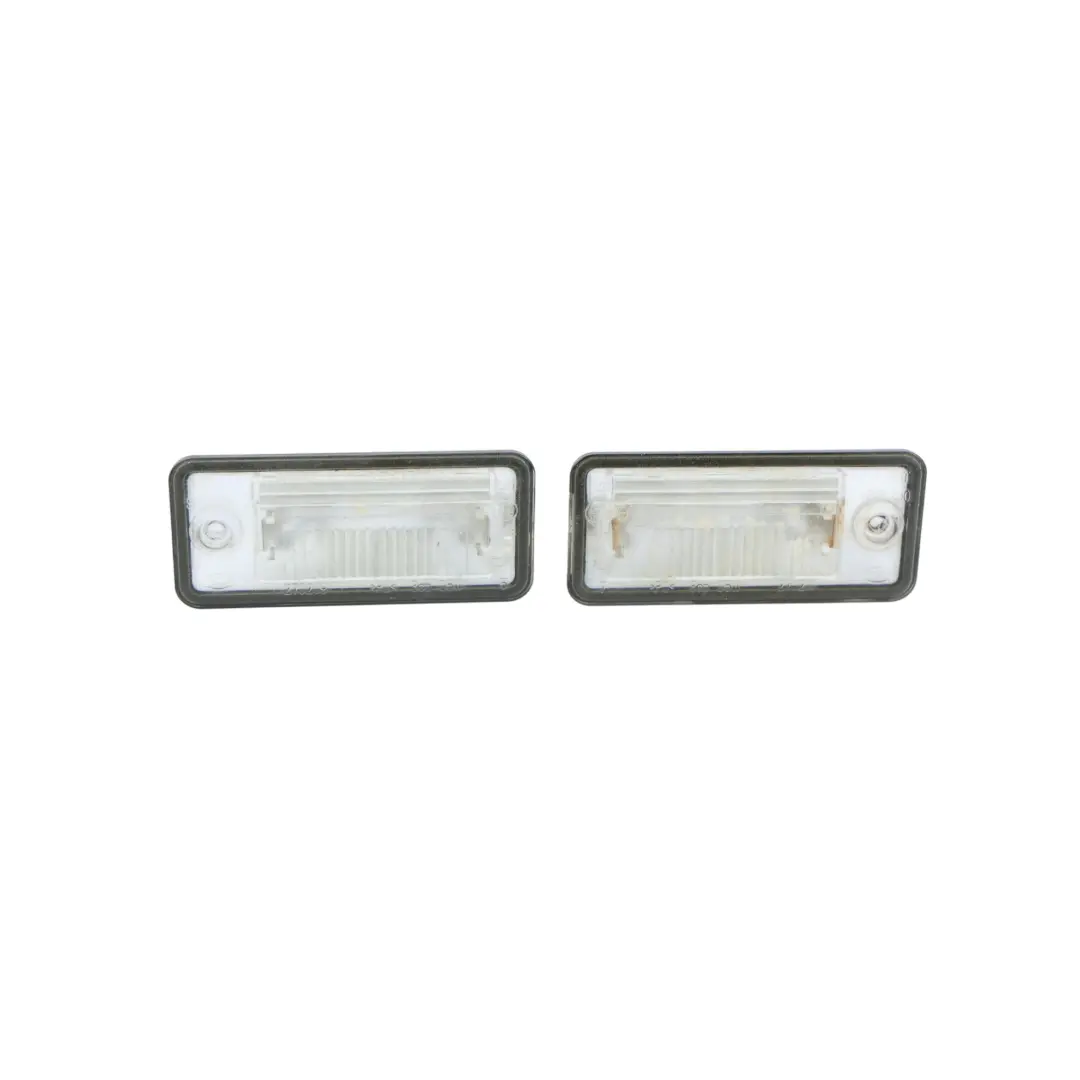 Audi A4 A6 Luz Placa Matrícula Trasera Izquierda Derecha Set - SKU 8E0807430B - Número de pieza 8E0807430B