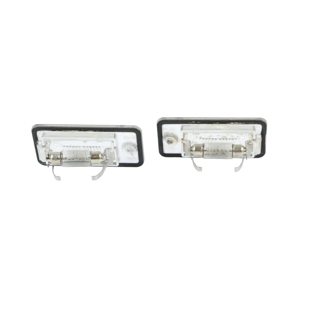 Audi A4 A6 Luz Placa Matrícula Trasera Izquierda Derecha Set - SKU 8E0807430B - Número de pieza 8E0807430B