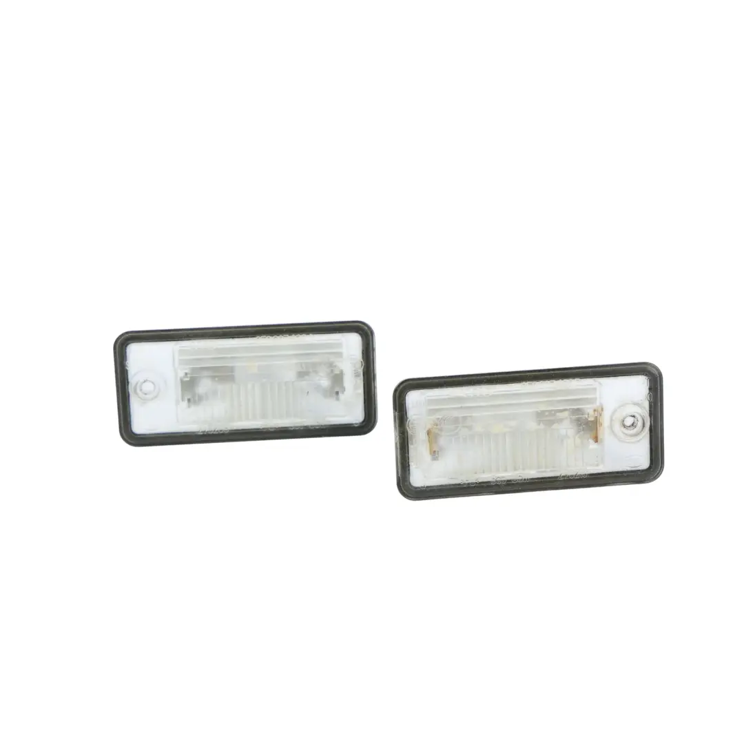 Audi A4 A6 Luz Placa Matrícula Trasera Izquierda Derecha Set - SKU 8E0807430B - Número de pieza 8E0807430B