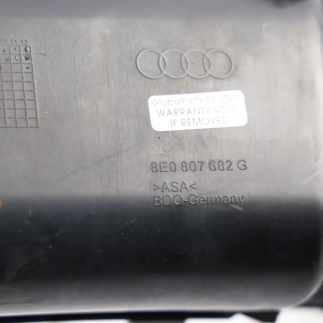 Audi A4 B7 Front Bumper Fog Light Grille Cover Front Right O/S - SKU 8E0807682G - Part number 8E0807682G