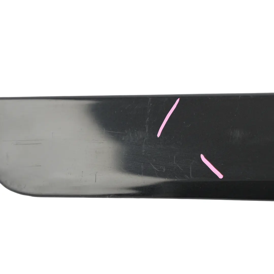 Audi RS4 B7 Front Door Moulding Trim Strip Left N/S Phantom Black - Z9Y - SKU 8E0853959-PHB - Part number 8E0853959