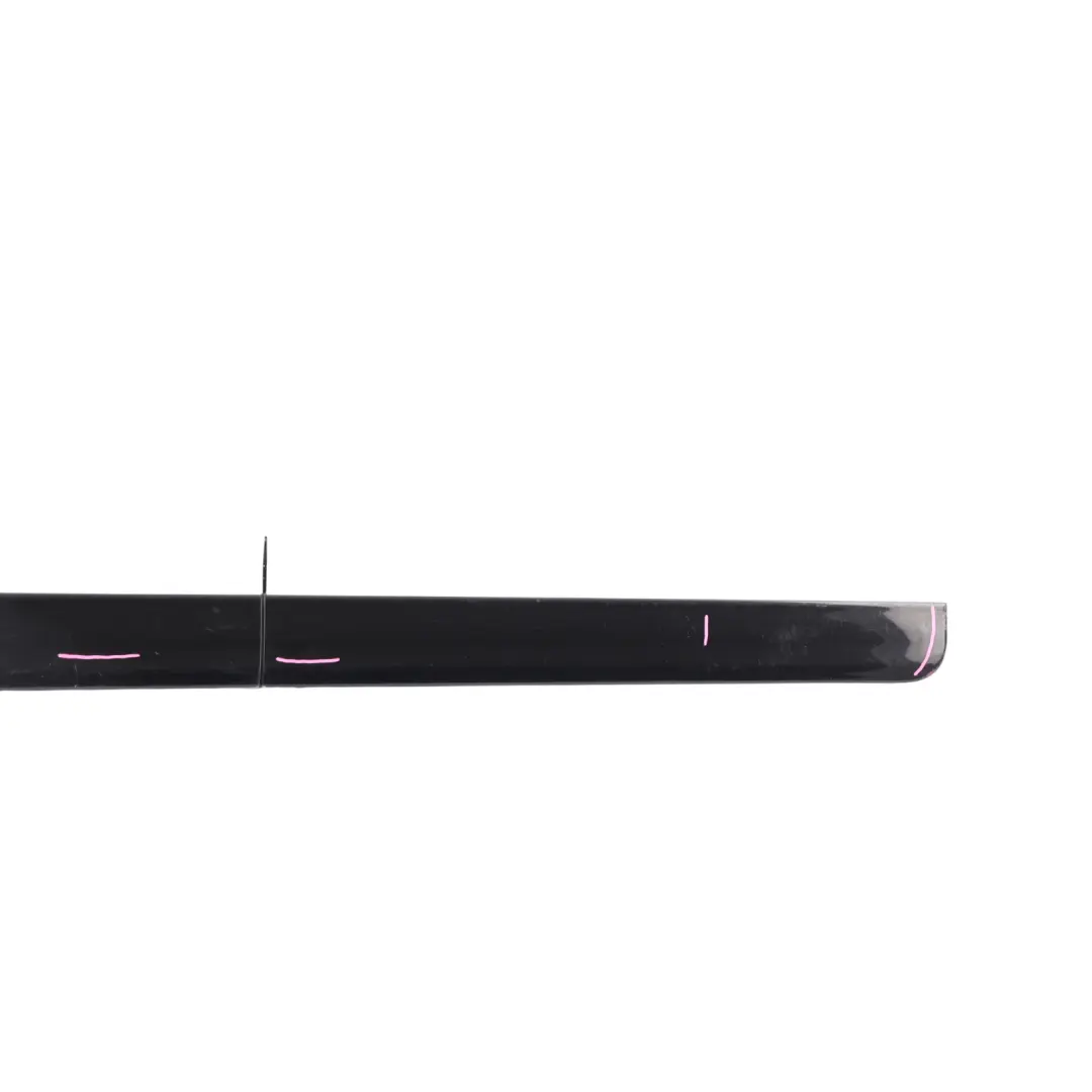 Front Door Trim Moulding Right O/S Phantom Black - Z9Y to Audi RS4 B7 with Part number 8E0853960 Audi RS4 B7 Front Door Trim Moulding Right O/S Phantom Black - Z9Y - SKU 8E0853960-PHB - Part number 8E0853960