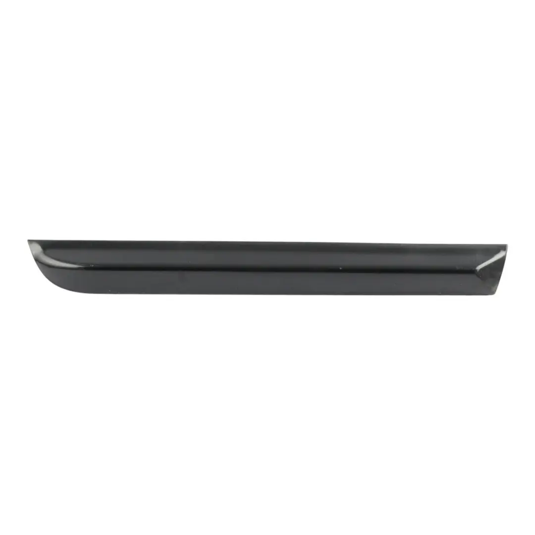 Door Lower Strip Moulding Right O/S Brilliant Black - Y9B to Audi A4 B7 Rear with Part number 8E0853970D Audi A4 B7 Rear Door Lower Strip Moulding Right O/S Brilliant Black - Y9B - SKU 8E0853970D-BBL - Part number 8E0853970D