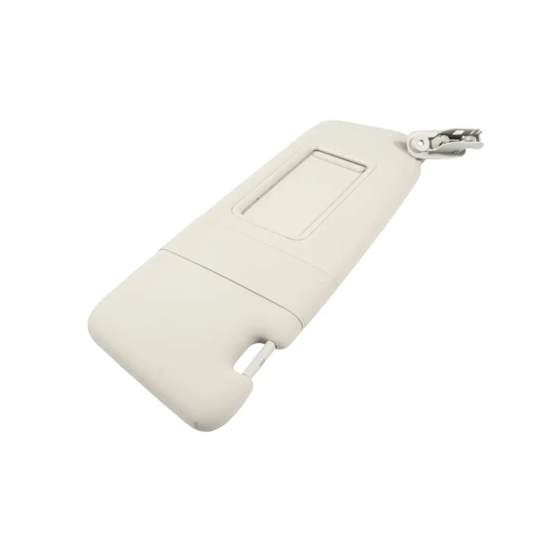 Audi A4 B7 Sun Visor Cover Trim Panel Mirror Silver Left N/S - SKU 8E0857551P - Part number 8E0857551P