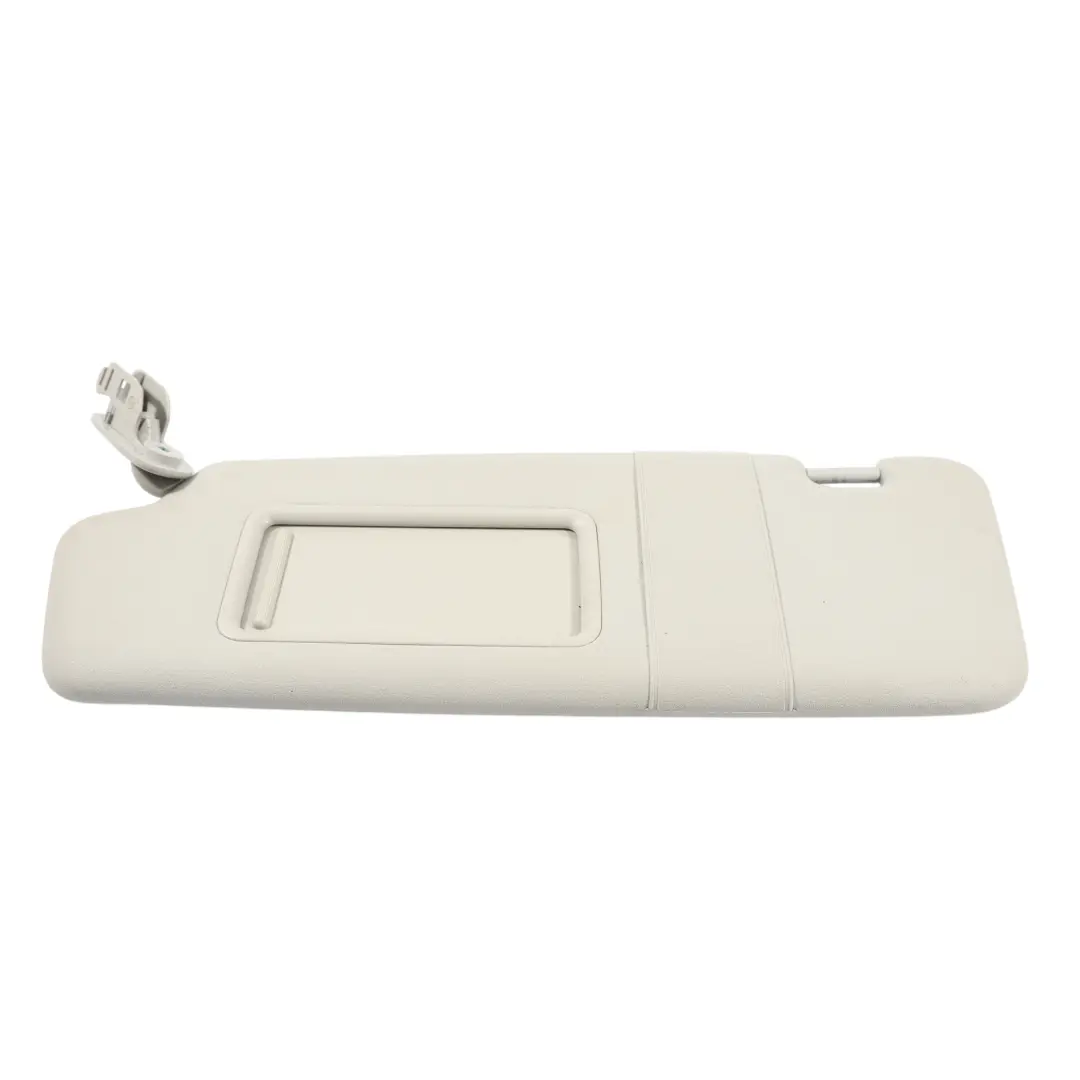 Audi A4 B7 Sun Visor Cover Trim Panel Mirror Silver Left N/S - SKU 8E0857551P - Part number 8E0857551P