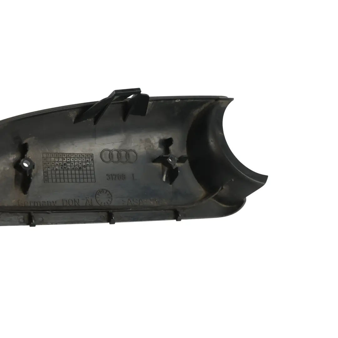 Audi A4 B6 B7 Außenspiegel Untere Abdeckung Zierleiste Schwarz Links - SKU 8E0858523A - Teilenummer 8E0858523A