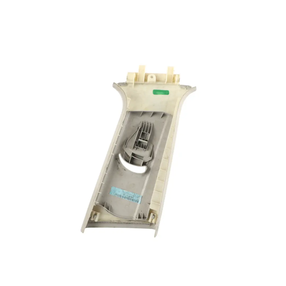 Seat Exeo Audi A4 8E Upper B Pillar Trim Silver Left N/S - SKU 8E0867243C - Part number 8E0867243C