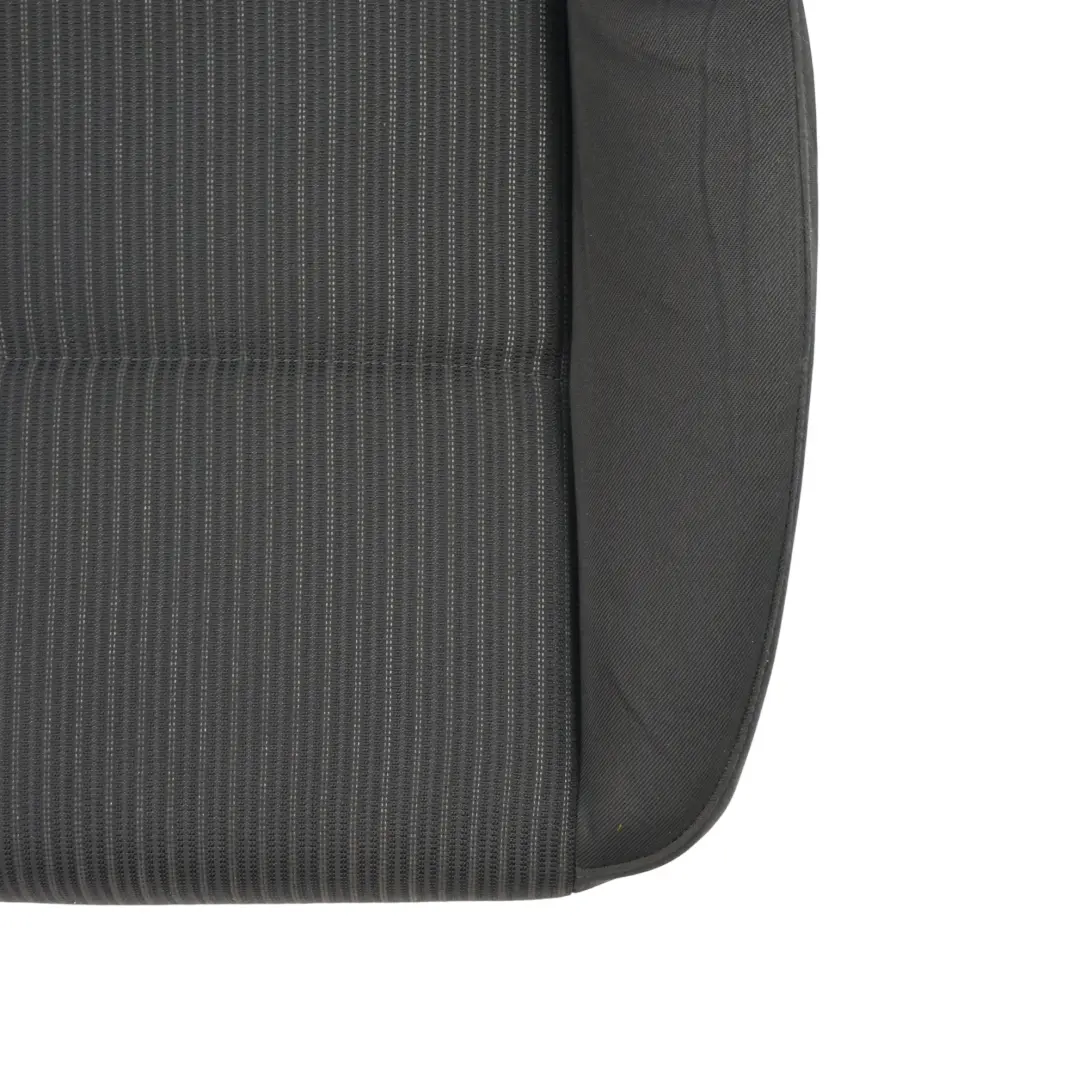Audi A4 B7 Front Seat Cushion Seating Cover Left N/S Cloth Fabric Soul Black - SKU 8E0881405Q - Part number 8E0881405Q