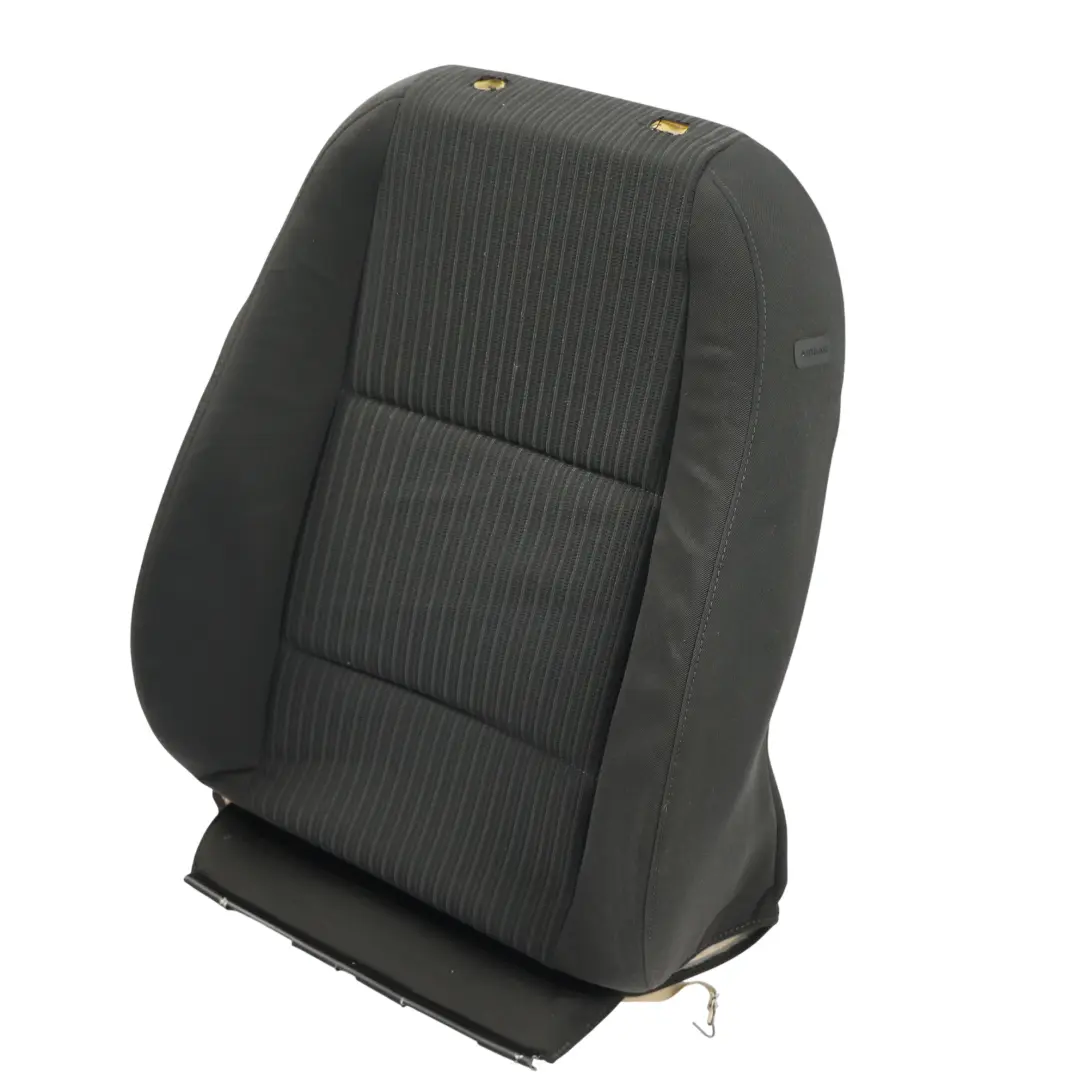 Audi A4 B7 Front Seat Backrest Cover Interior Left N/S Cloth Fabric Soul Black - SKU 8E0881805K-1 - Part number 8E0881805K