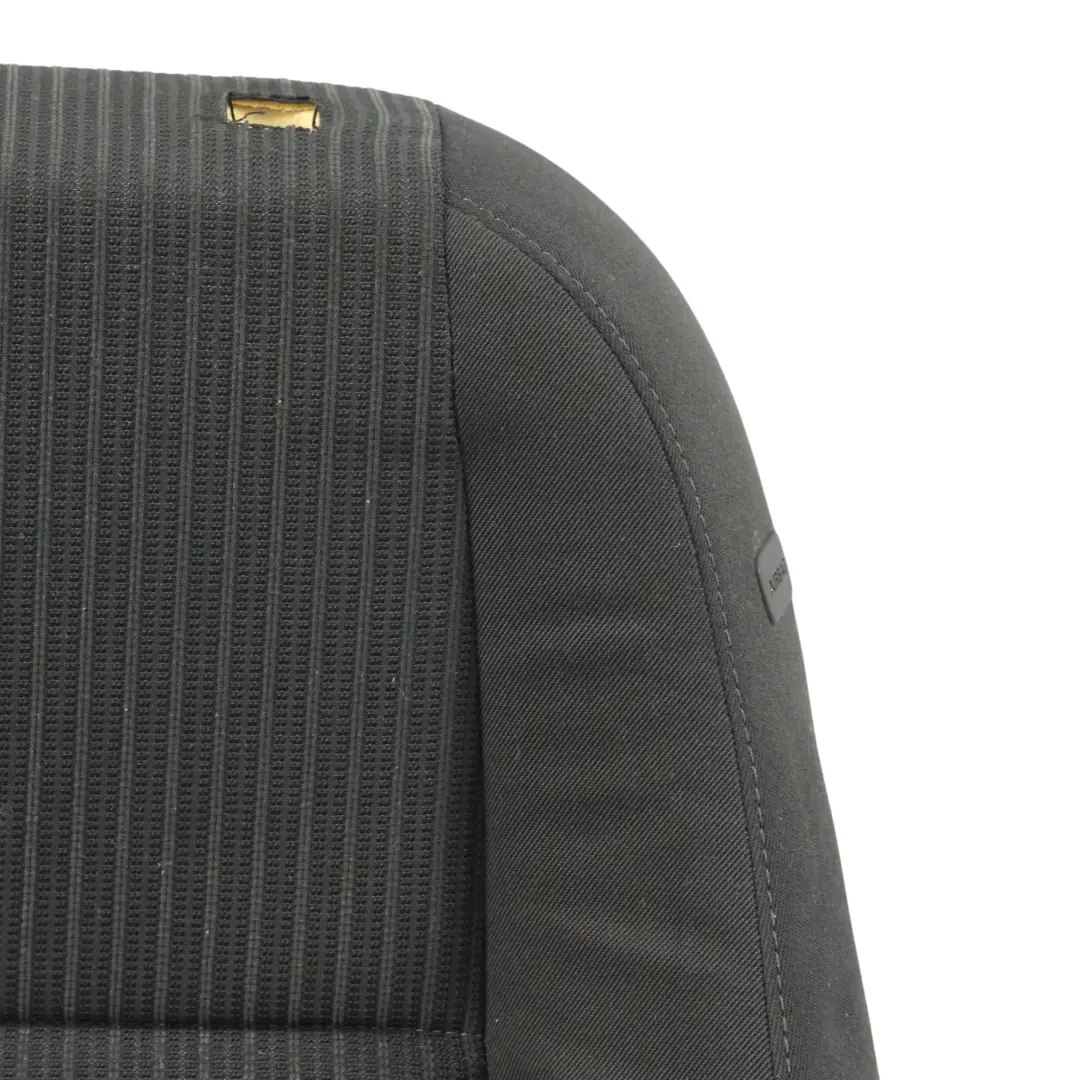Audi A4 B7 Front Seat Backrest Cover Interior Left N/S Cloth Fabric Soul Black - SKU 8E0881805K-1 - Part number 8E0881805K