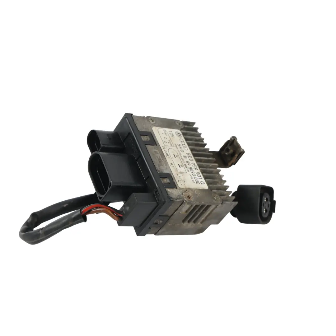 Módulo Control Relé Ventilador Radiador 2.0 TDI para Audi A4 B7 con número de pieza 8E0959501Q Audi A4 B7 Módulo Control Relé Ventilador Radiador 2.0 TDI - SKU 8E0959501Q - Número de pieza 8E0959501Q
