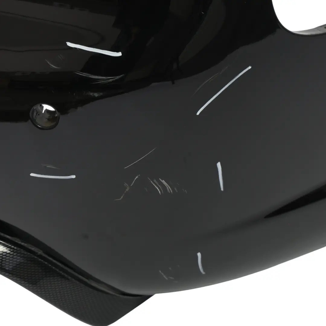 Bumper Trim Panel Cover Phantom Black - Z9Y to Audi RS4 B7 Rear with Part number 8E5807303F Audi RS4 B7 Rear Bumper Trim Panel Cover Phantom Black - Z9Y - SKU 8E5807303F-PHB - Part number 8E5807303F