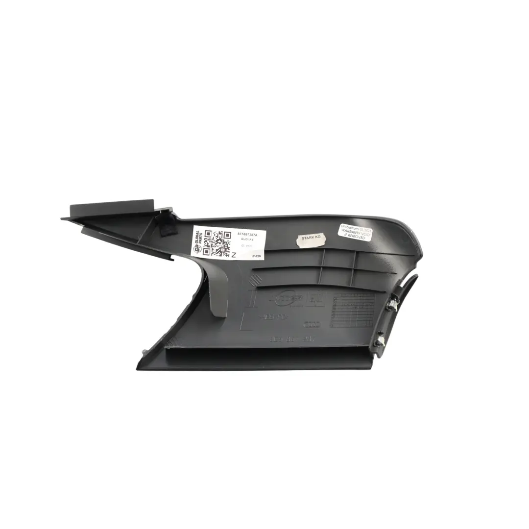 Trim Cover Panel Trim C,D Pillar Left N/S 8E5867287 to Audi A4 B7 Rear with Part number 8E5867287A Audi A4 B7 Rear Trim Cover Panel Trim C,D Pillar Left N/S 8E5867287 - SKU 8E5867287A - Part number 8E5867287A