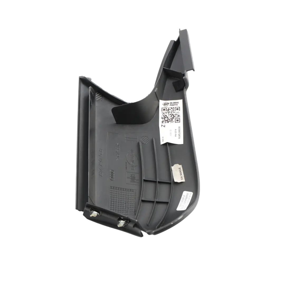 Trim Cover Panel Trim C,D Pillar Left N/S 8E5867287 to Audi A4 B7 Rear with Part number 8E5867287A Audi A4 B7 Rear Trim Cover Panel Trim C,D Pillar Left N/S 8E5867287 - SKU 8E5867287A - Part number 8E5867287A