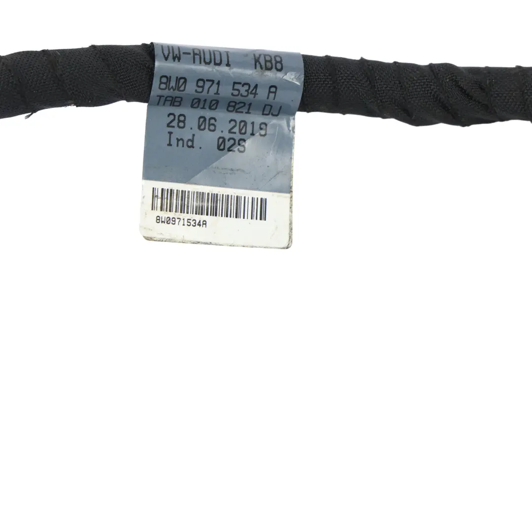 Audi A4 B9 A5 F5 Cavo Filo Batteria Terra Negativo Coperchio - SKU 8W0971534A - Numero di parte 8EW0971534A