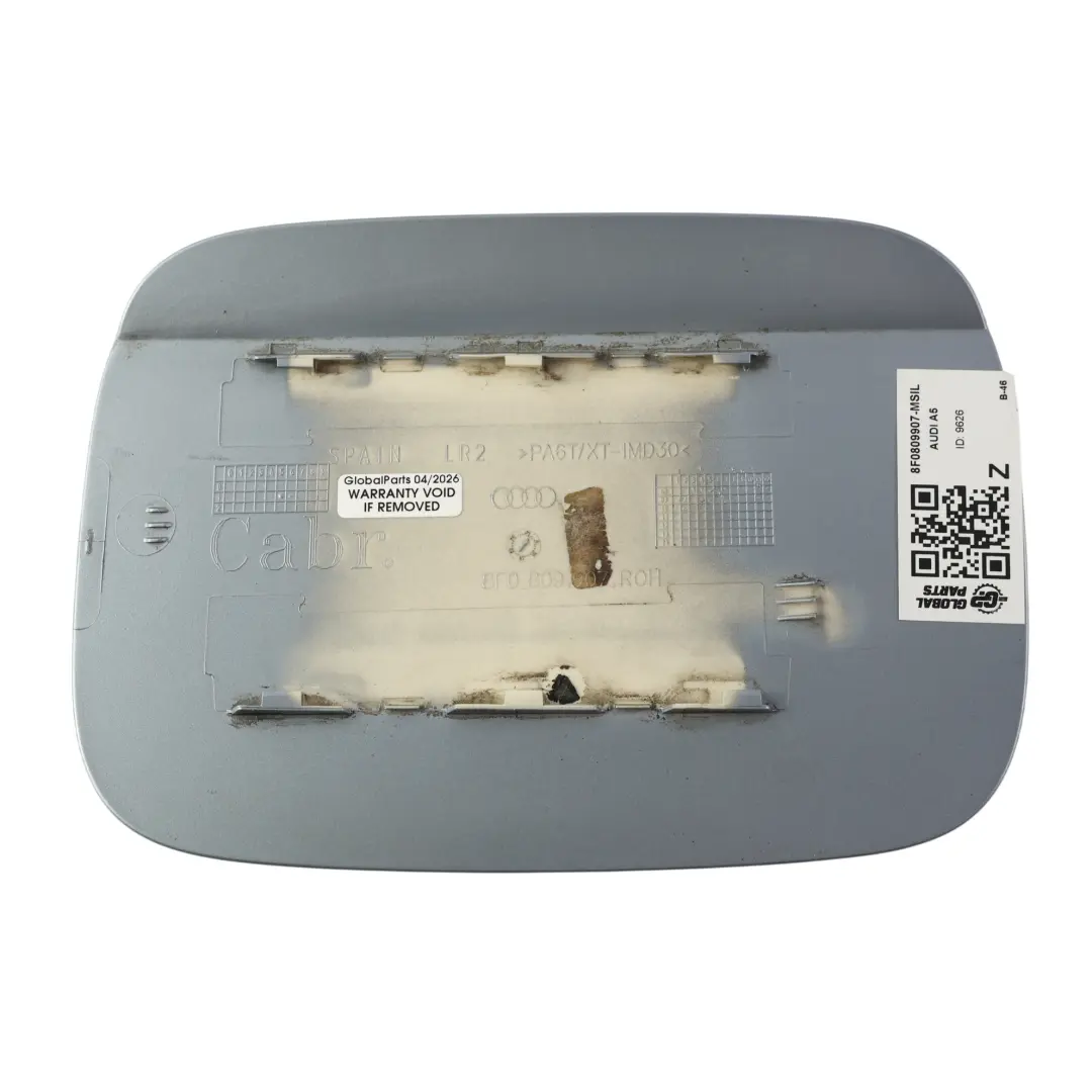 Audi A5 8F Cabrio Klapka Wlewu Paliwa Srebrna Monza Silver X7V - SKU 8F0809907-MSIL - Numer Części 8F0809907