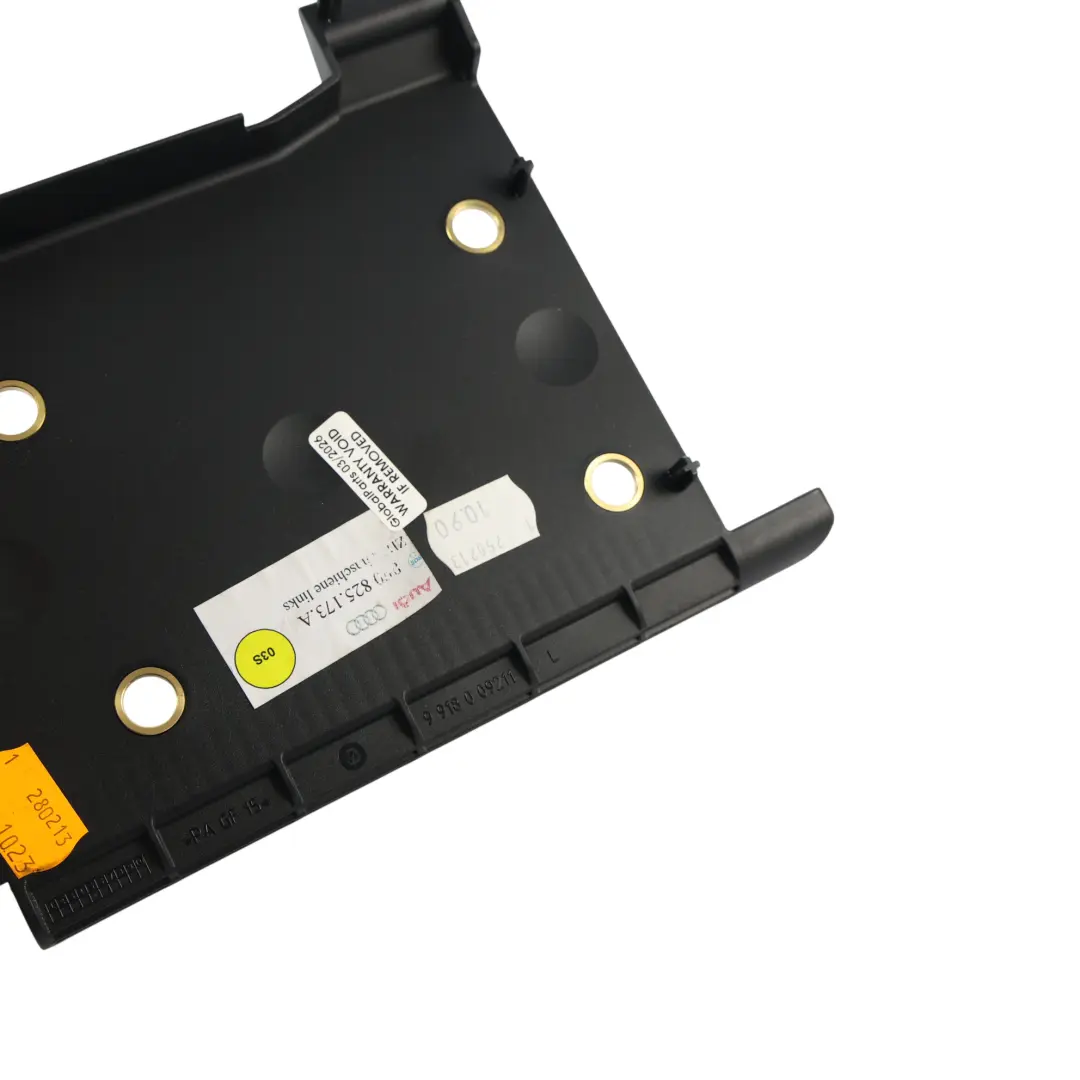 8F Hintere Dach Aufbewahrungsbox Seiten Halterung Links für Audi A5 mit Teilenummer 8F0825173A Audi A5 8F Hintere Dach Aufbewahrungsbox Seiten Halterung Links - SKU 8F0825173A - Teilenummer 8F0825173A