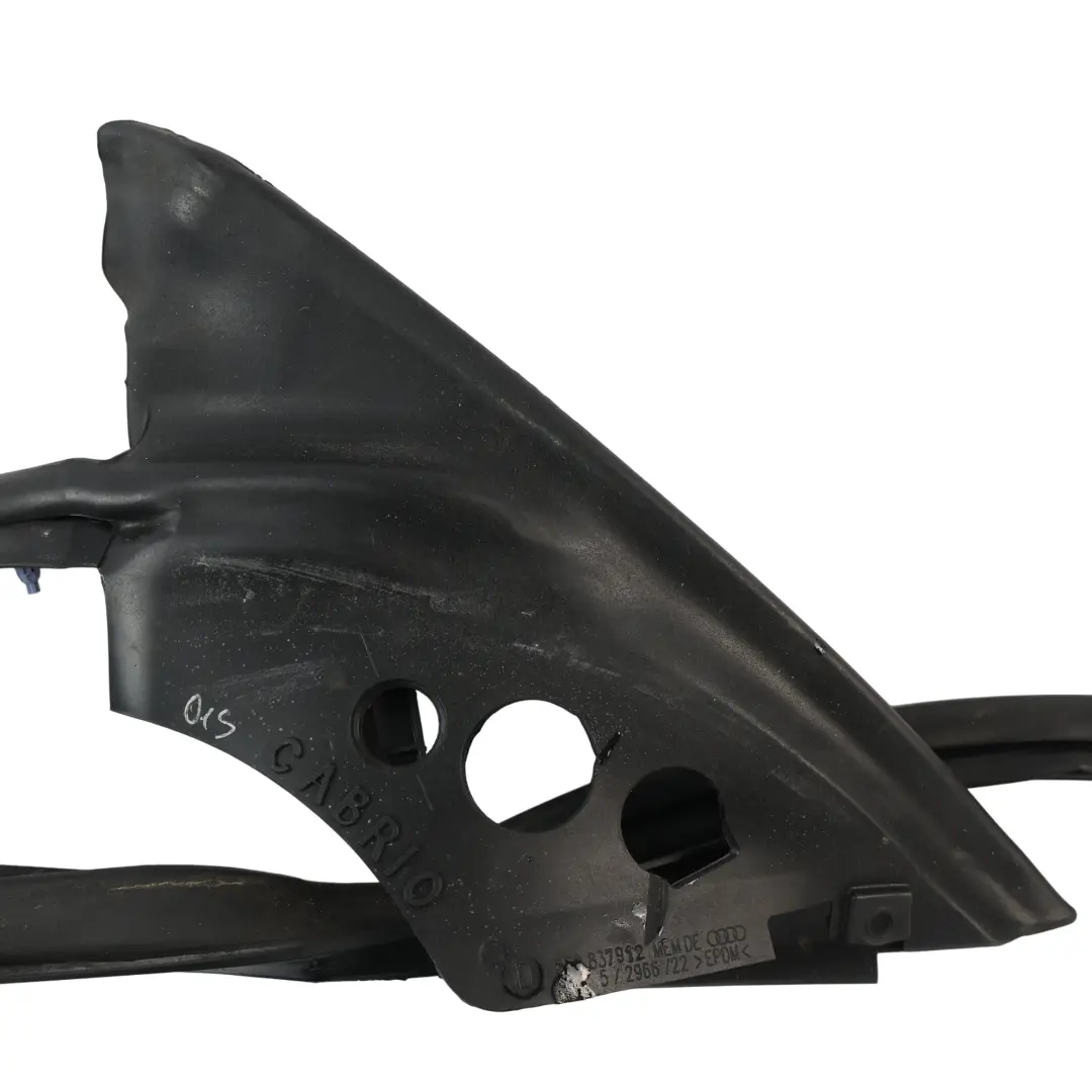 8F Cabrio Door Seal Gasket Rubber Outer Right O/S to Audi A5 with Part number 8F0837912D Audi A5 8F Cabrio Door Seal Gasket Rubber Outer Right O/S - SKU 8F0837912D - Part number 8F0837912D