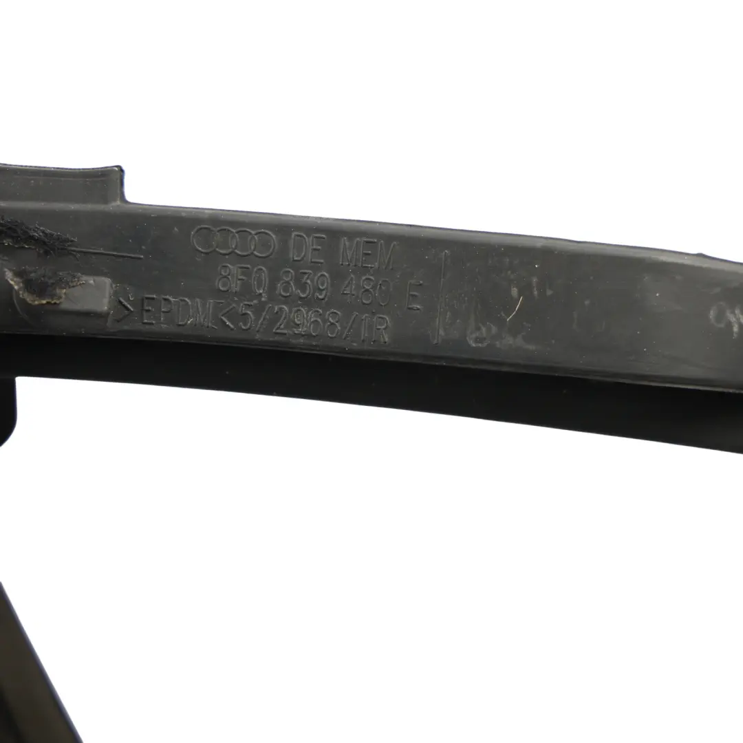 Audi A5 8F Fenster Gummi Dichtung Hinten Rechts Innen Gummi - SKU 8F0839480E - Teilenummer 8F0839480E