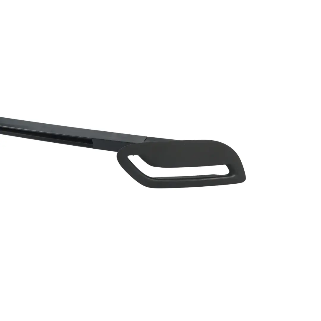 Audi A5 8F Cabrio Front Seat Belt Assist Guide Arm Black Left N/S - SKU 8F0859761A - Part number 8F0859761A
