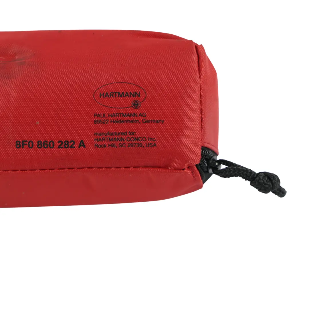 Audi Universal Erste Hilfe Notfall Medizin Set Rot Tasche - SKU 8F0860282A - Teilenummer 8F0860282A